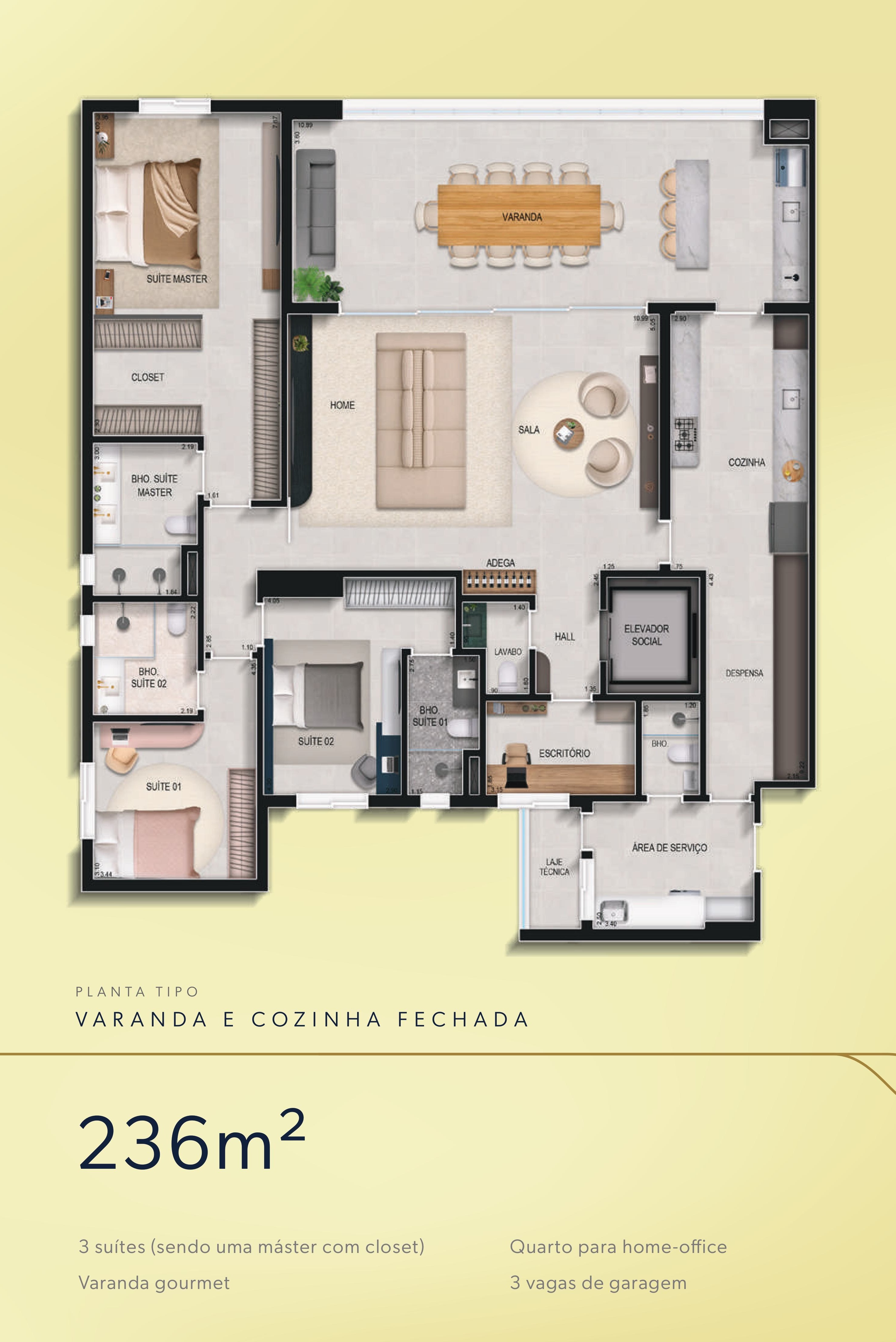 Apartamento, 3 quartos, 234 m² - Foto 21