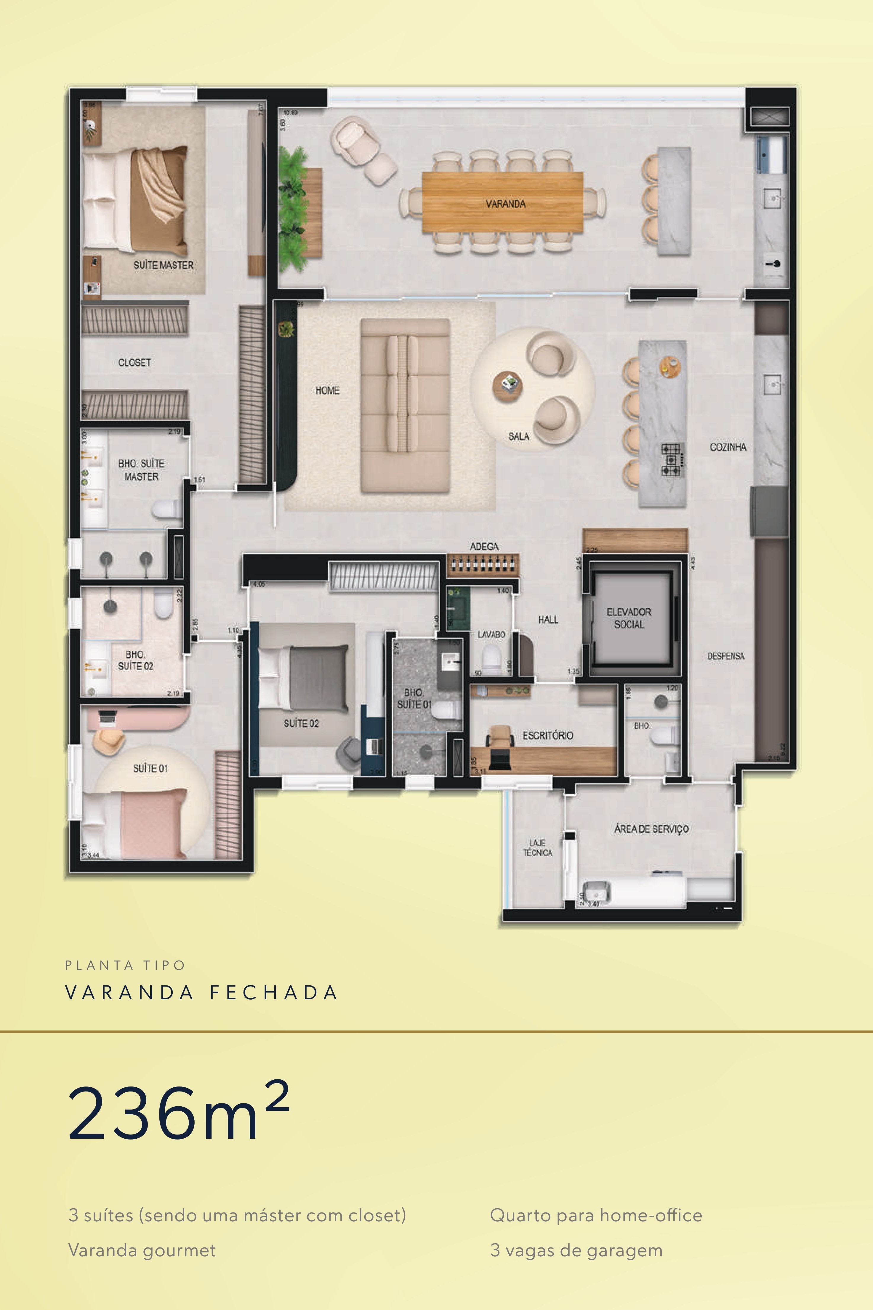 Apartamento, 3 quartos, 234 m² - Foto 20