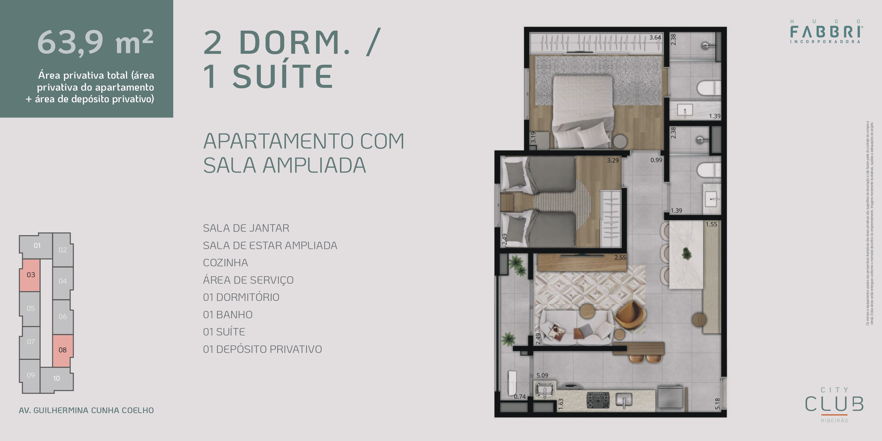 Apartamento, 2 quartos, 64 m² - Foto 26