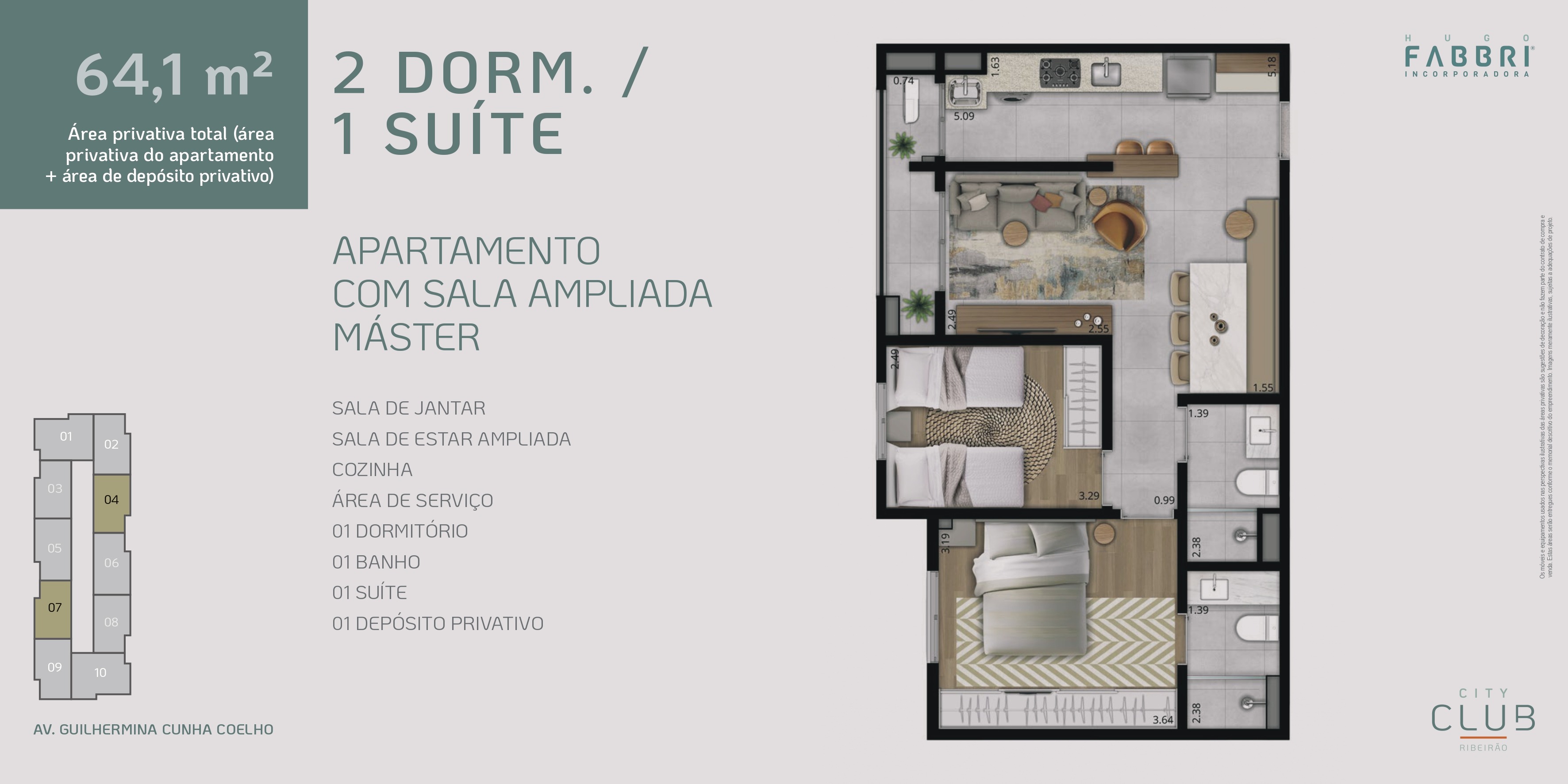 Apartamento, 2 quartos, 64 m² - Foto 24