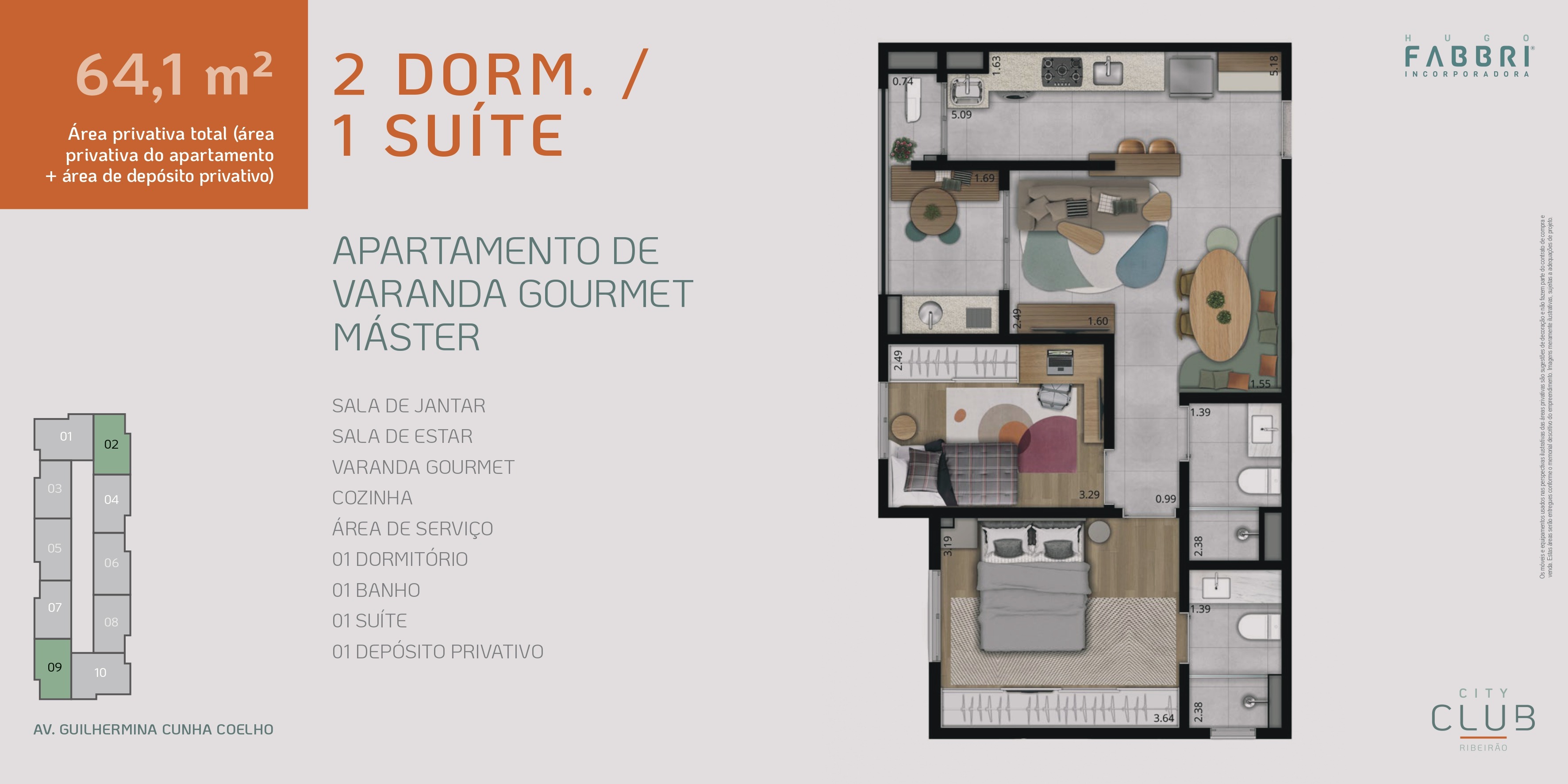 Apartamento, 2 quartos, 64 m² - Foto 21
