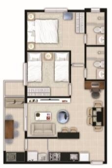 Apartamento, 2 quartos, 61 m² - Foto 24