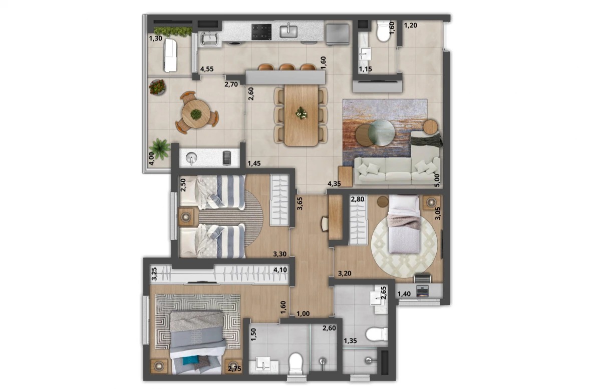 Apartamento, 3 quartos, 90 m² - Foto 27