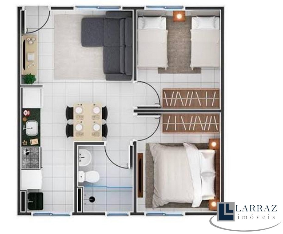 Apartamento, 2 quartos, 43 m² - Foto 37