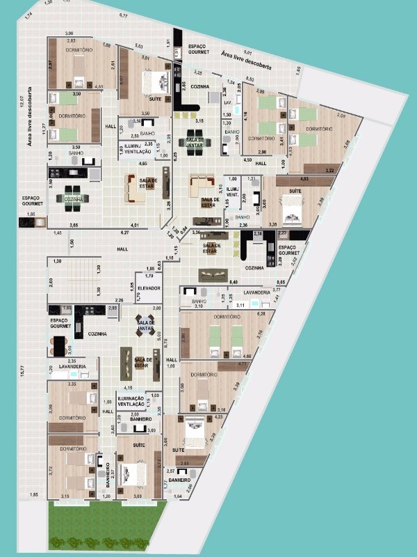 Apartamento, 3 quartos, 90 m² - Foto 14