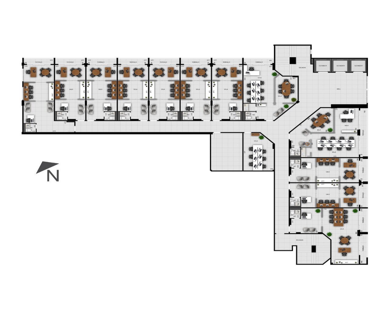 Sala-Conjunto, 56 m² - Foto 9