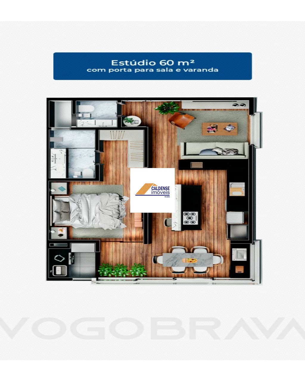 Apartamento, 1 quarto, 60 m² - Foto 18