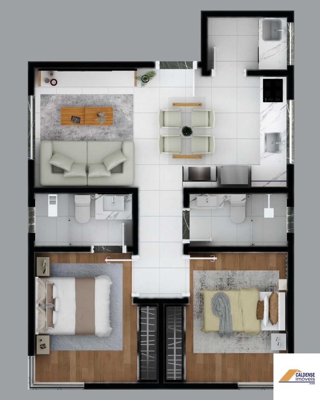 Apartamento, 2 quartos, 52 m² - Foto 10