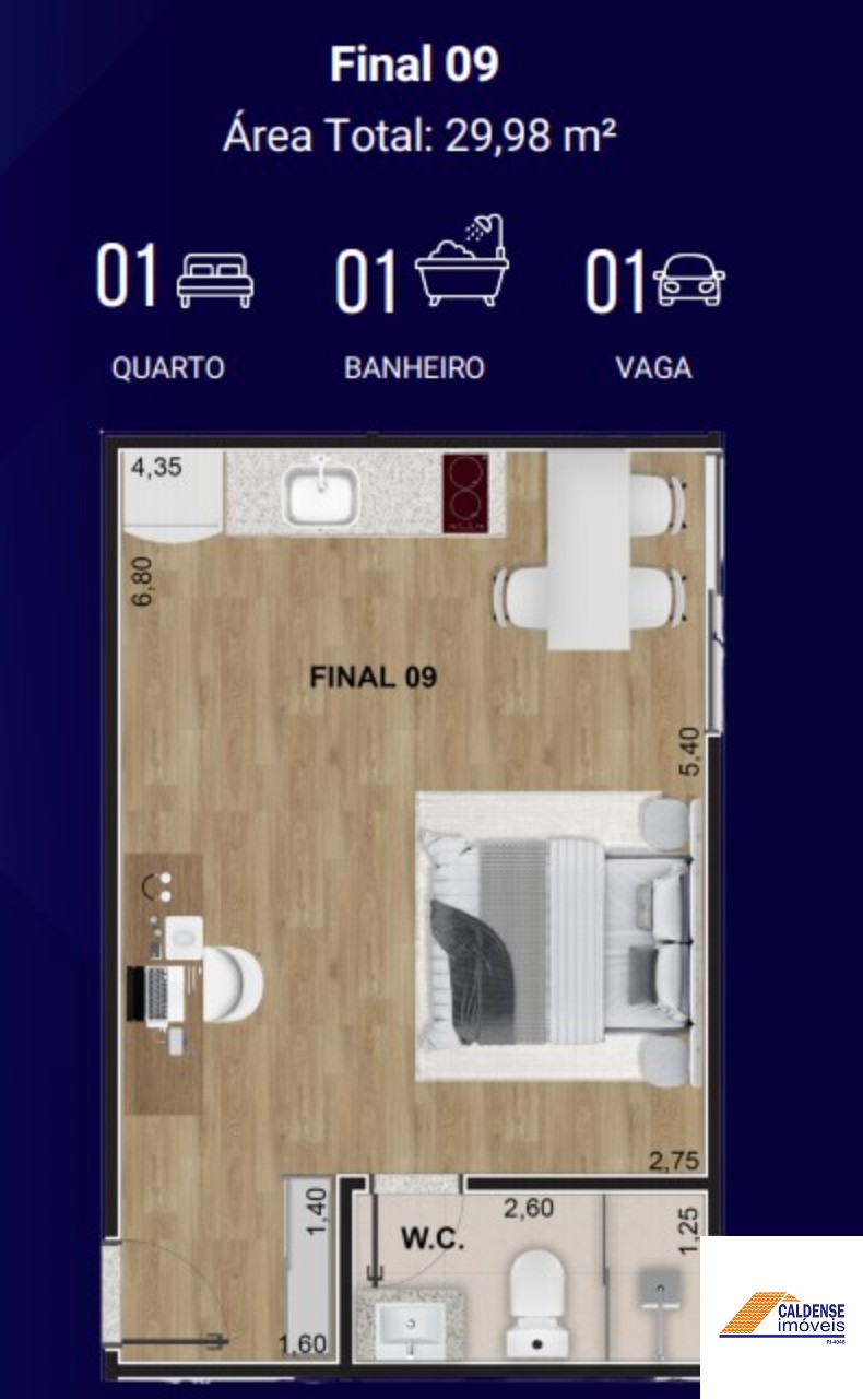 Apartamento, 32 m² - Foto 11
