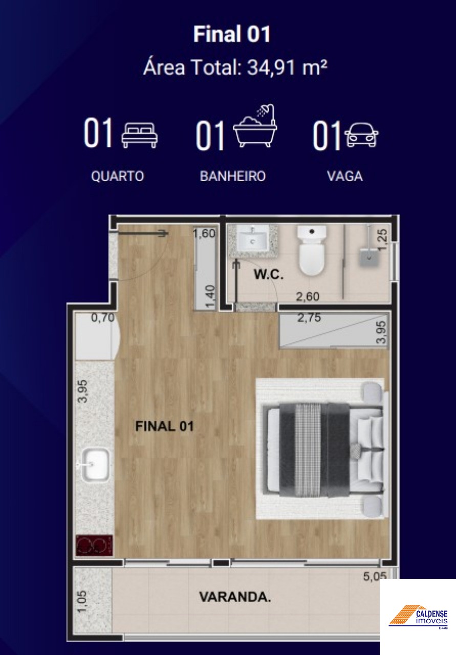 Apartamento, 32 m² - Foto 10