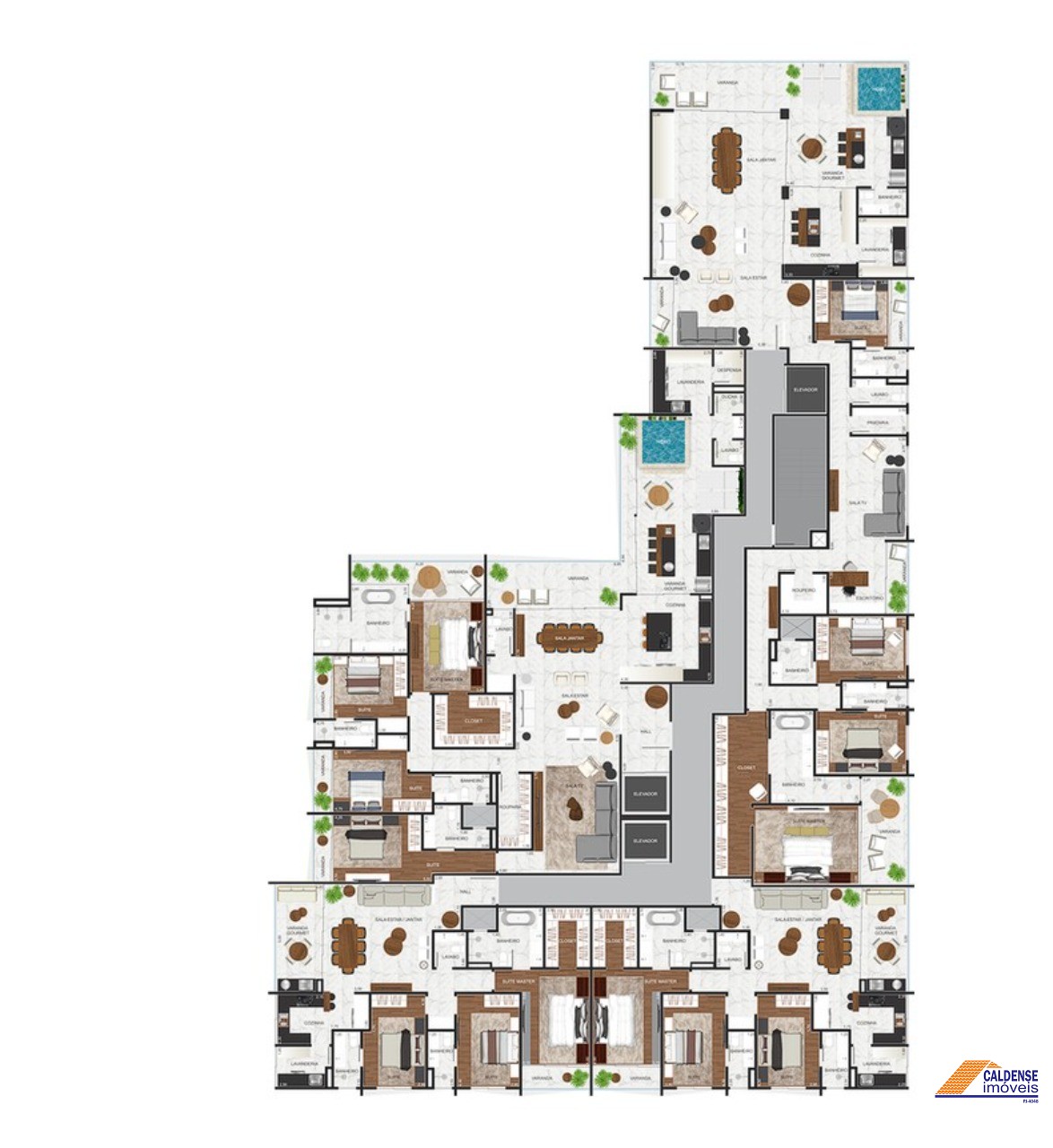 Apartamento, 4 quartos, 333 m² - Foto 4