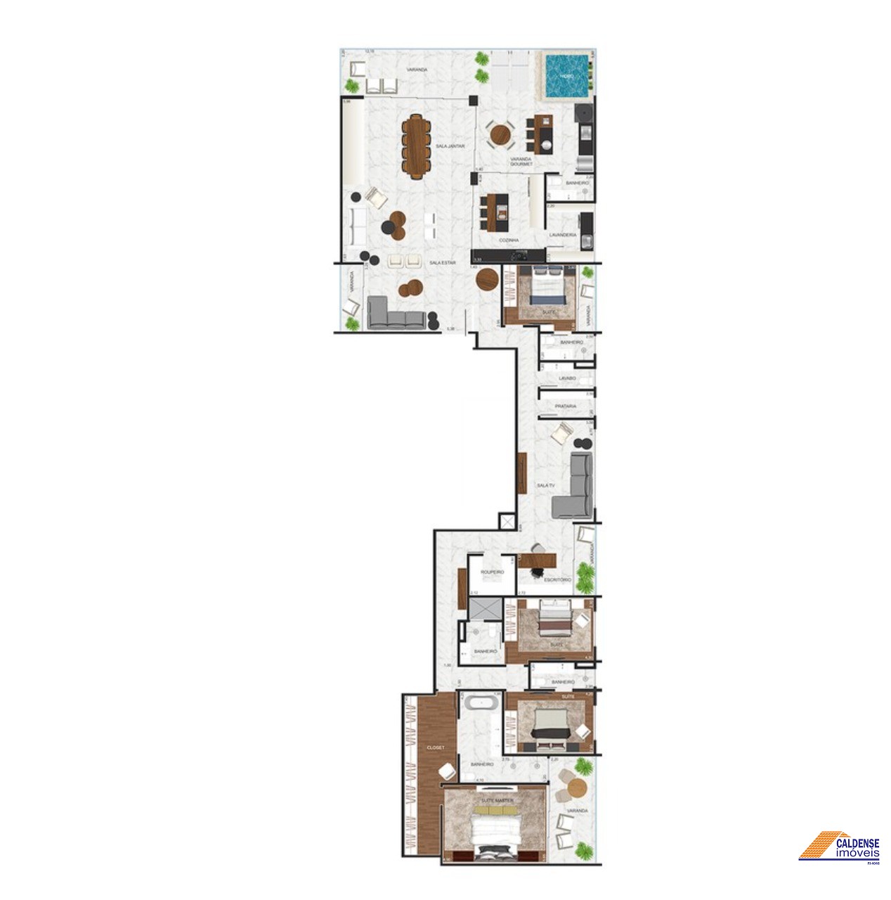 Apartamento, 4 quartos, 333 m² - Foto 5
