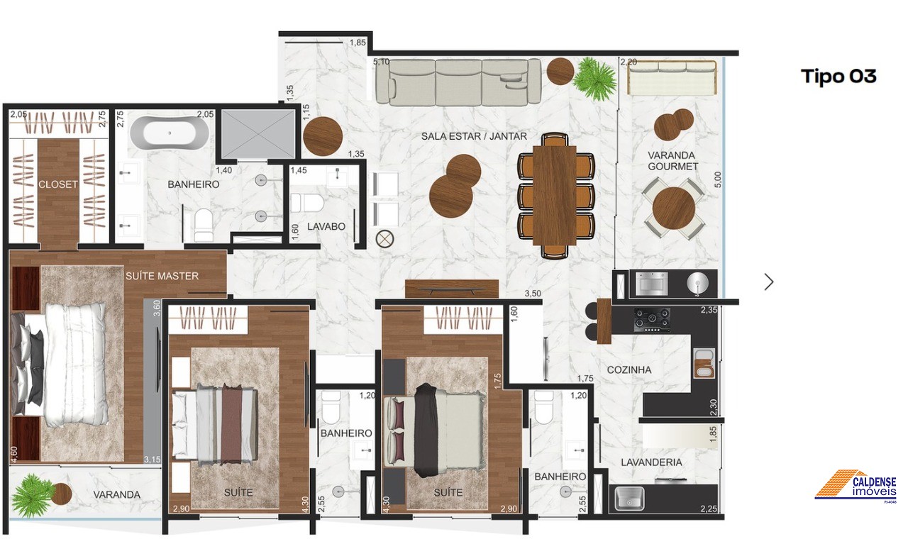 Apartamento, 4 quartos, 333 m² - Foto 7