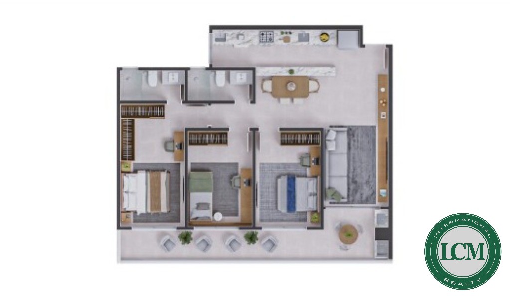 Apartamento, 3 quartos, 100 m² - Foto 20