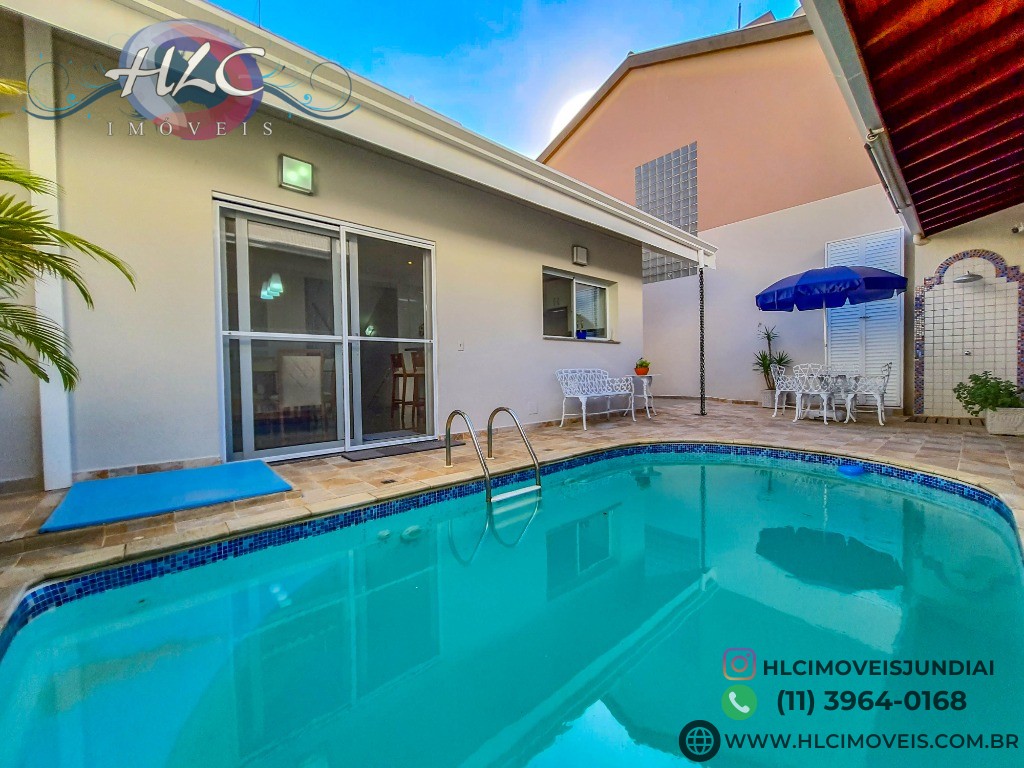 Casa em PARQUE QUINTA DA BOA VISTA, JUNDIAÍ - Casa em Condomínio Fechado para Venda em Jundiaí no Residencial Boa Vista. 3 dormitórios sendo 1 suíte, 4 vagas de garagem, com piscina