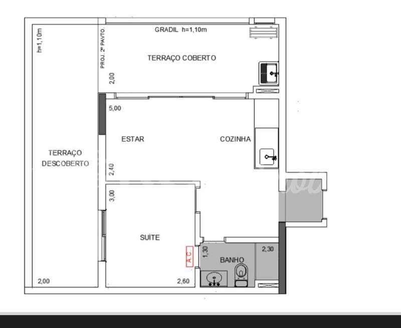 Apartamento, 1 quarto, 40 m² - Foto 14