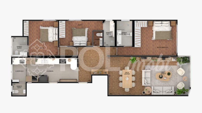 Apartamento, 3 quartos, 141 m² - Foto 33