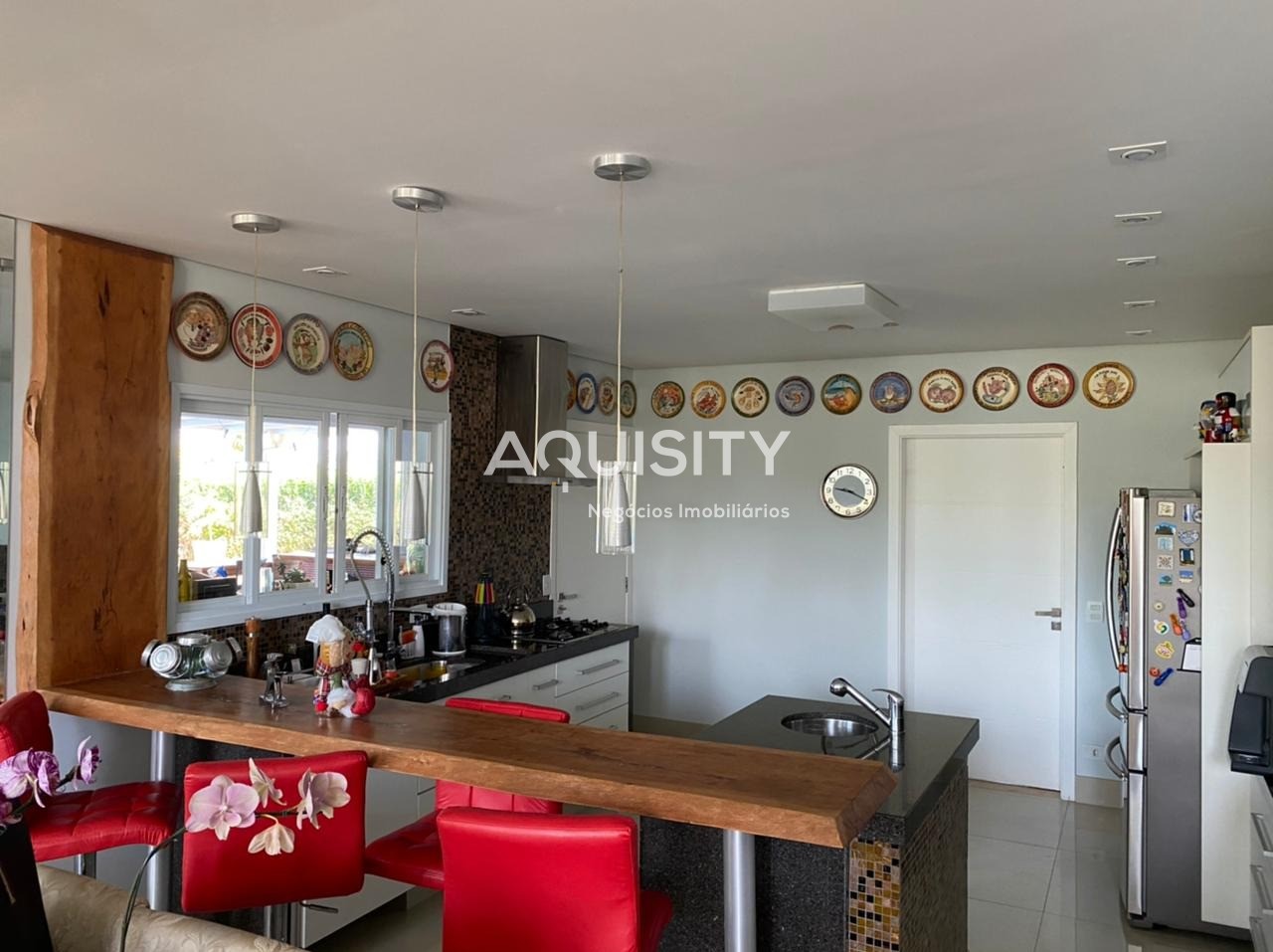 Casa à venda no Portal Japy Golf Club, 460m², 3 suítes, campo de Golf, piscina, churrasqueira, 3 vagas garagem