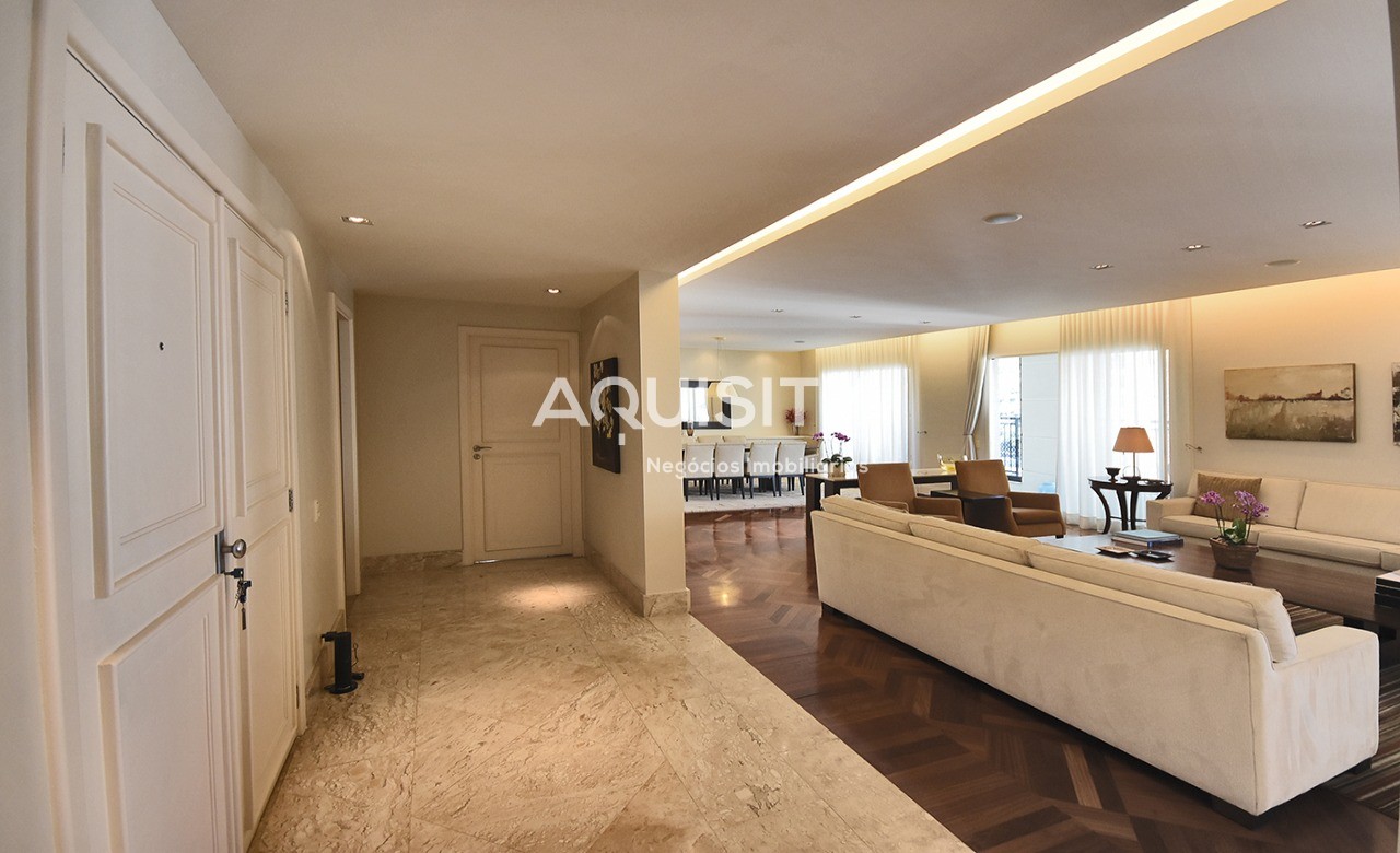 Apartamento à Venda, 367 m² Jardins - 4 Suítes com suíte máster, 3 Ambientes Sala, Varanda Gourmet, Cozinha, Dep. Empregada, 6 Vagas, Lazer completo