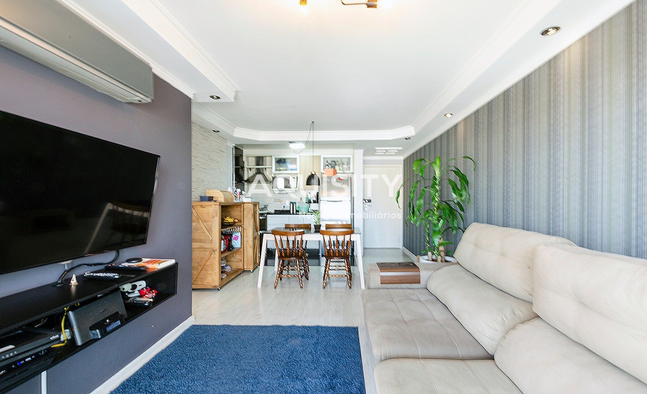 Apartamento à venda 62m² Mooca 2 dormitórios 1 suíte Varanda Envidraçada Lavabo Cozinha Americana 1 vaga Móveis Planejados Lazer Completo