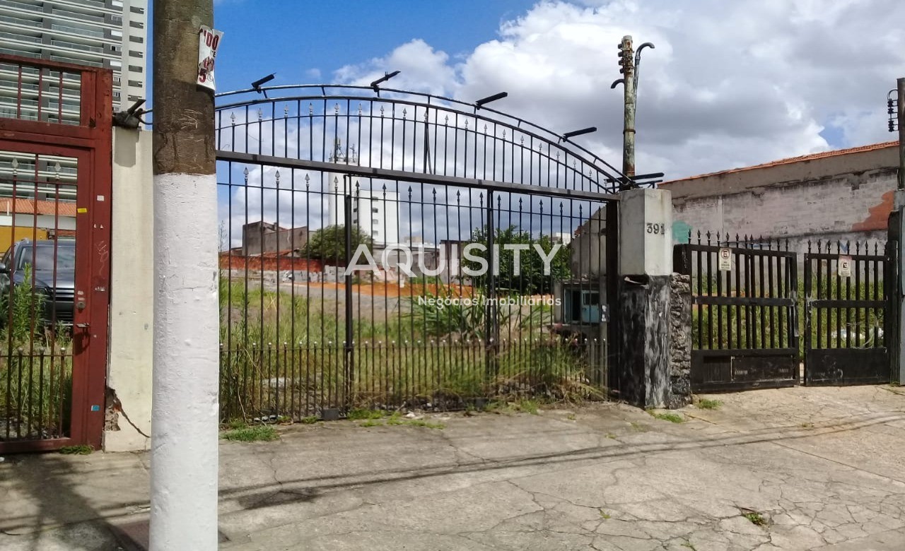 Terreno à venda 1.800m² Vila Bertioga - Mooca terreno plano e livre para construção Excelente Localização