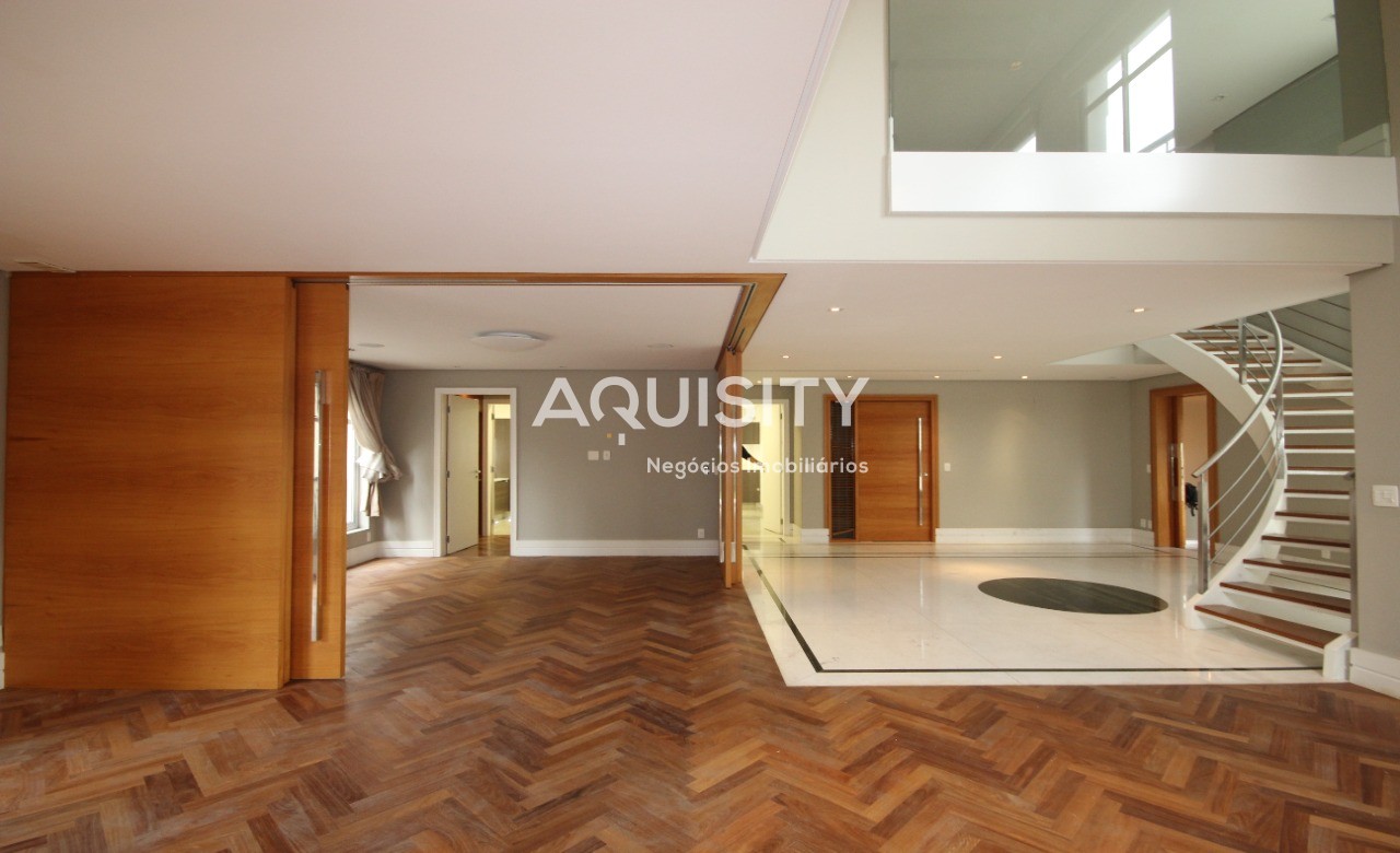 Apartamento Duplex Alto Padrão à venda 347m² Higienópolis 3 suítes Living amplo 5 vagas Closet Hidro Móveis Planejados Piscina Aquecida Academia