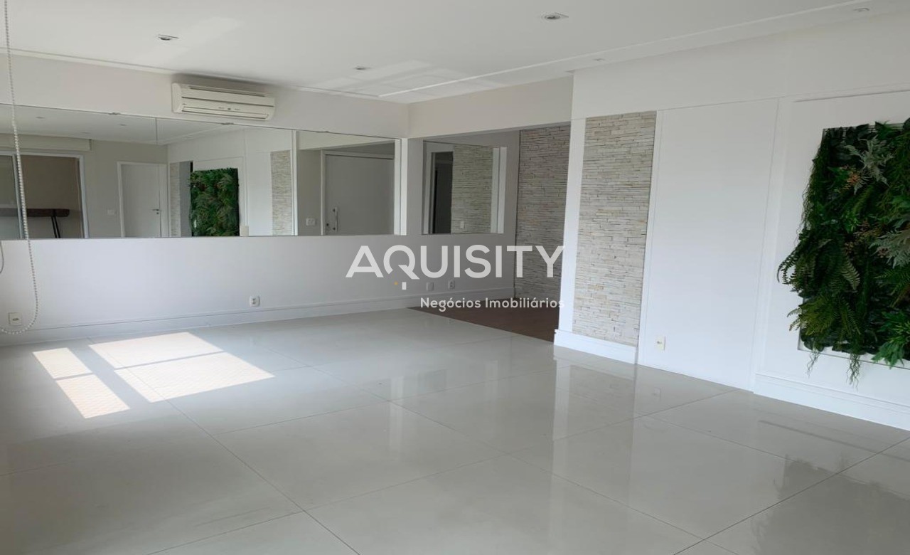 Apartamento à venda 190m² Vila Nova Conceição 3 suítes Sala 3 ambientes Varanda Gourmet Escritório Ar Condicionado Móveis Planejados Lazer Completo