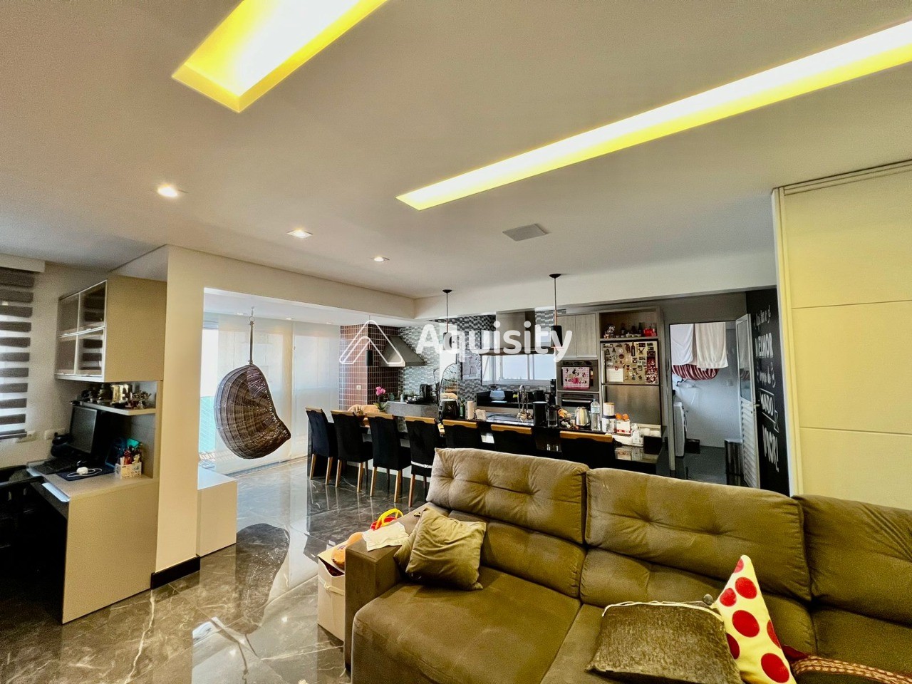 Apartamento à venda 95m² Vila Regente Feijó - 3 dormitórios sendo 1 suíte com closet, Varanda Gourmet, 2 vagas, Cozinha, Lavanderia e Lazer Completo