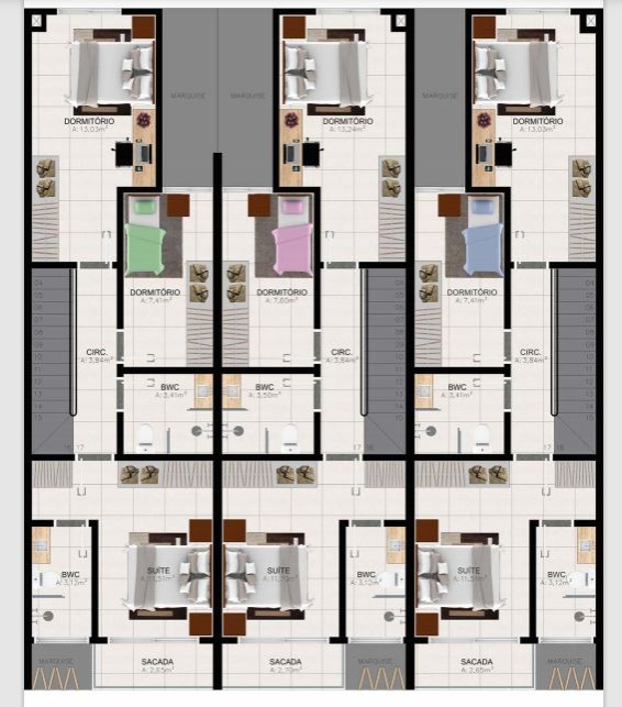 Casa, 3 quartos, 121 m² - Foto 5