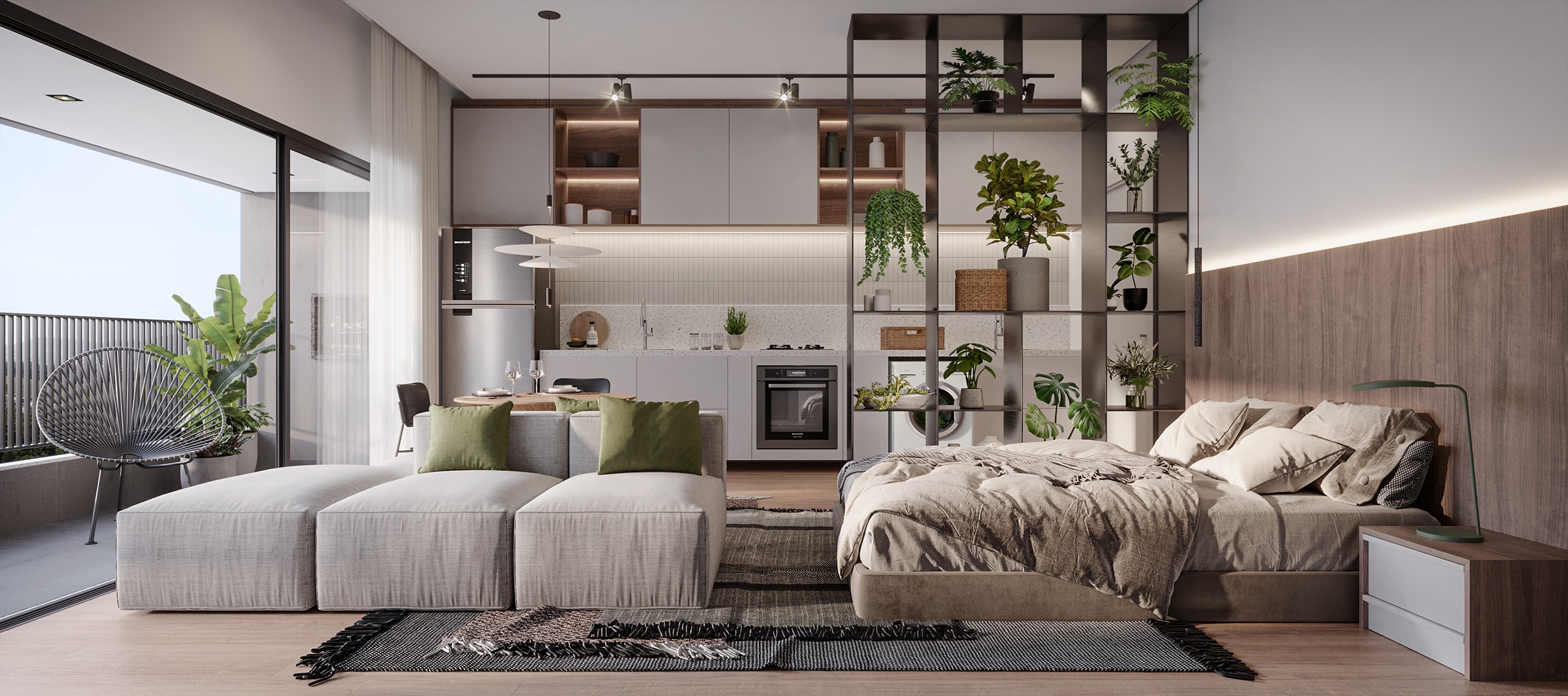 Apartamento, 1 quarto, 54 m² - Foto 9