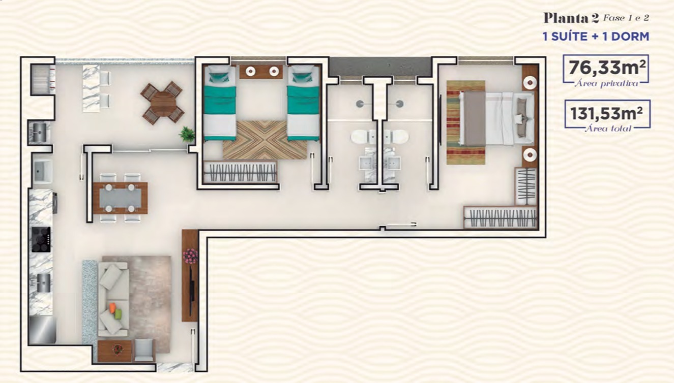 Apartamento, 2 quartos, 76 m² - Foto 31