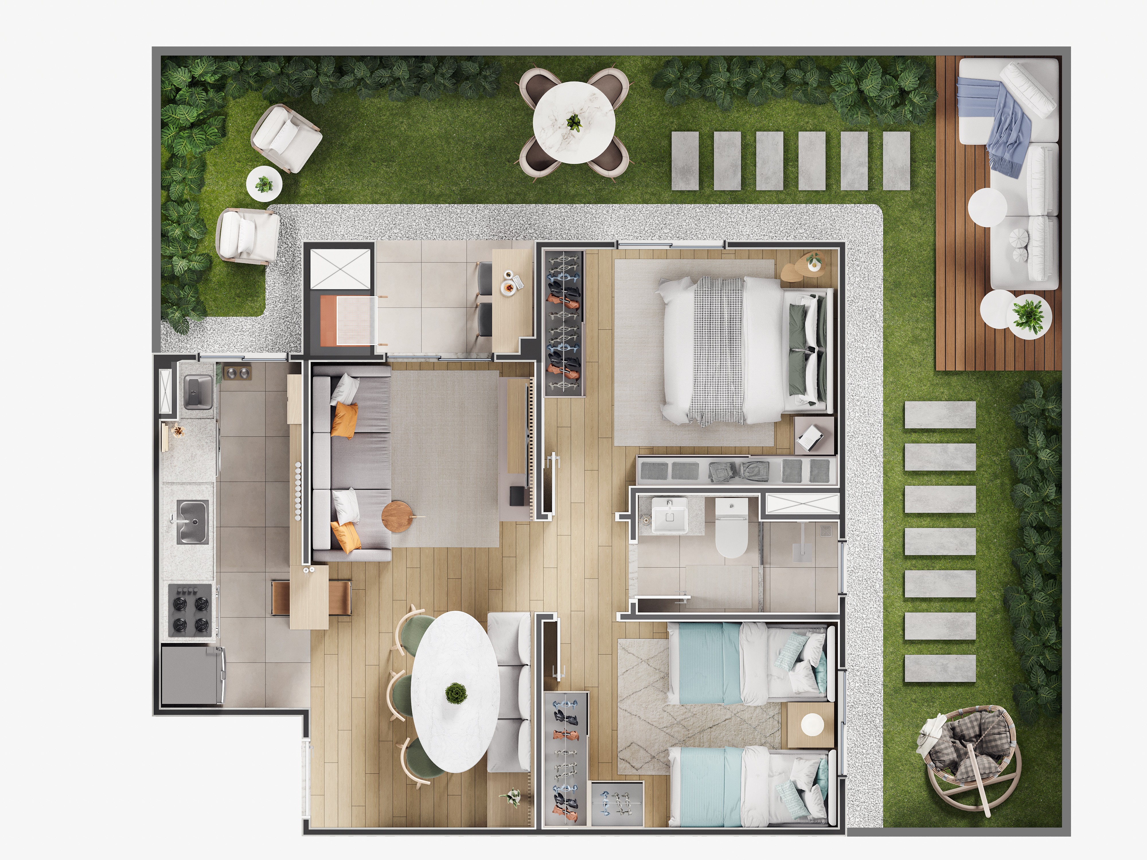 Apartamento, 2 quartos, 85 m² - Foto 19