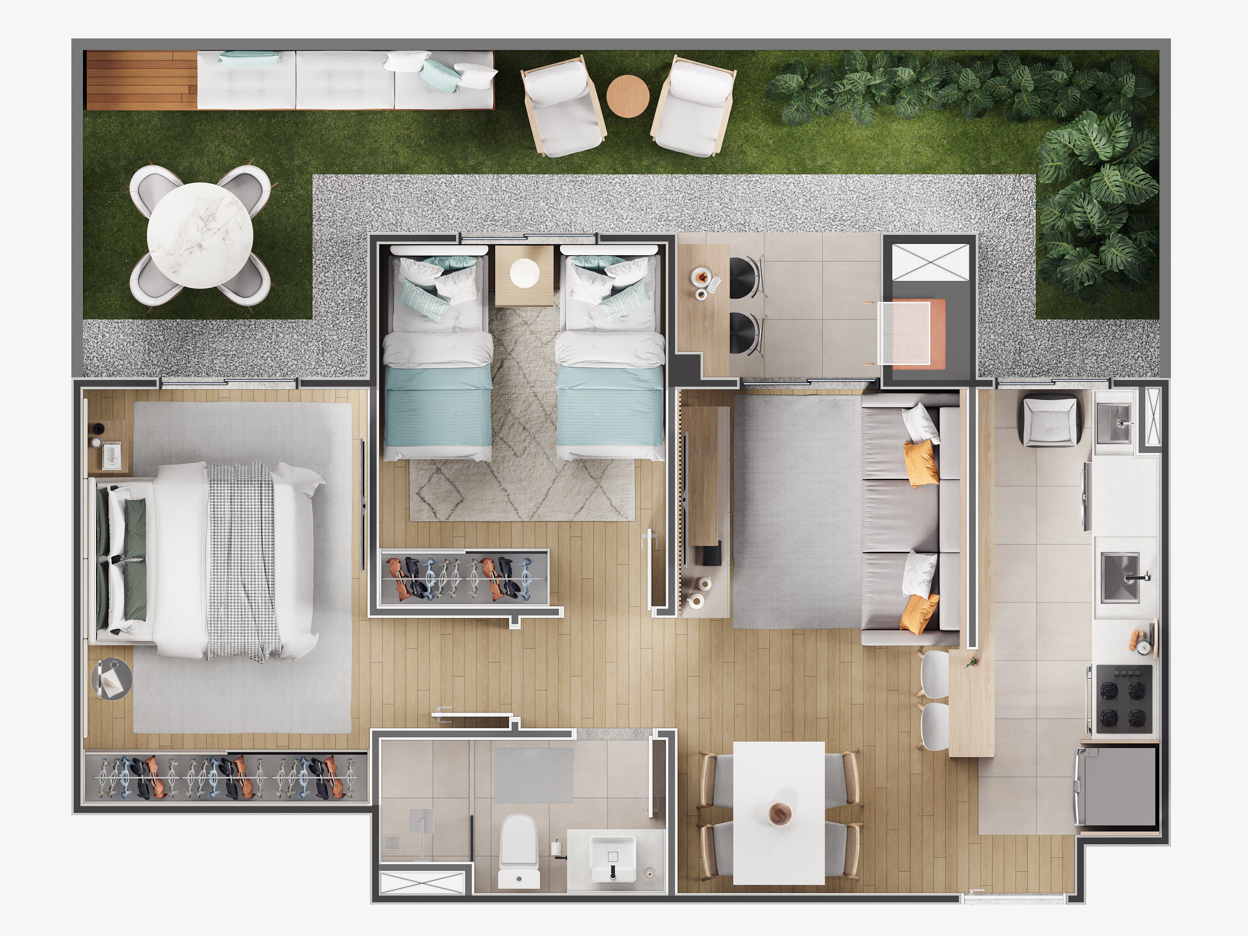 Apartamento, 2 quartos, 69 m² - Foto 20