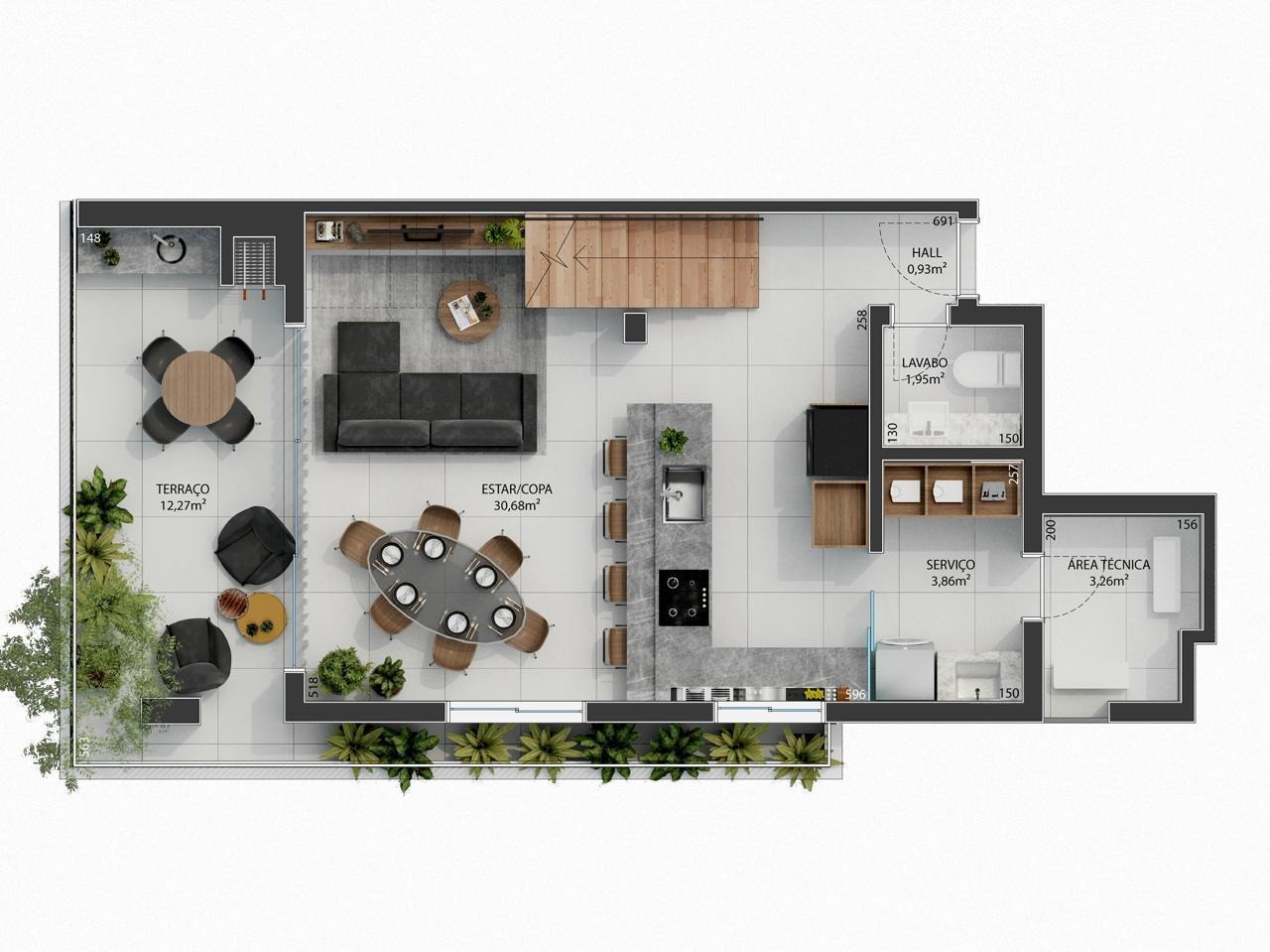 Apartamento, 3 quartos, 110 m² - Foto 3