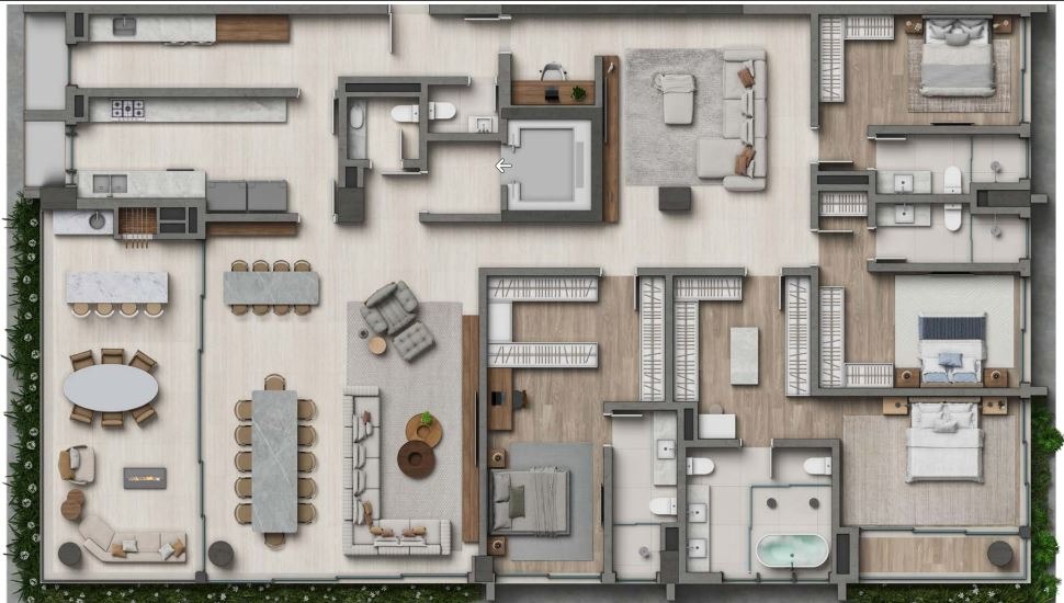 Apartamento, 4 quartos, 363 m² - Foto 3