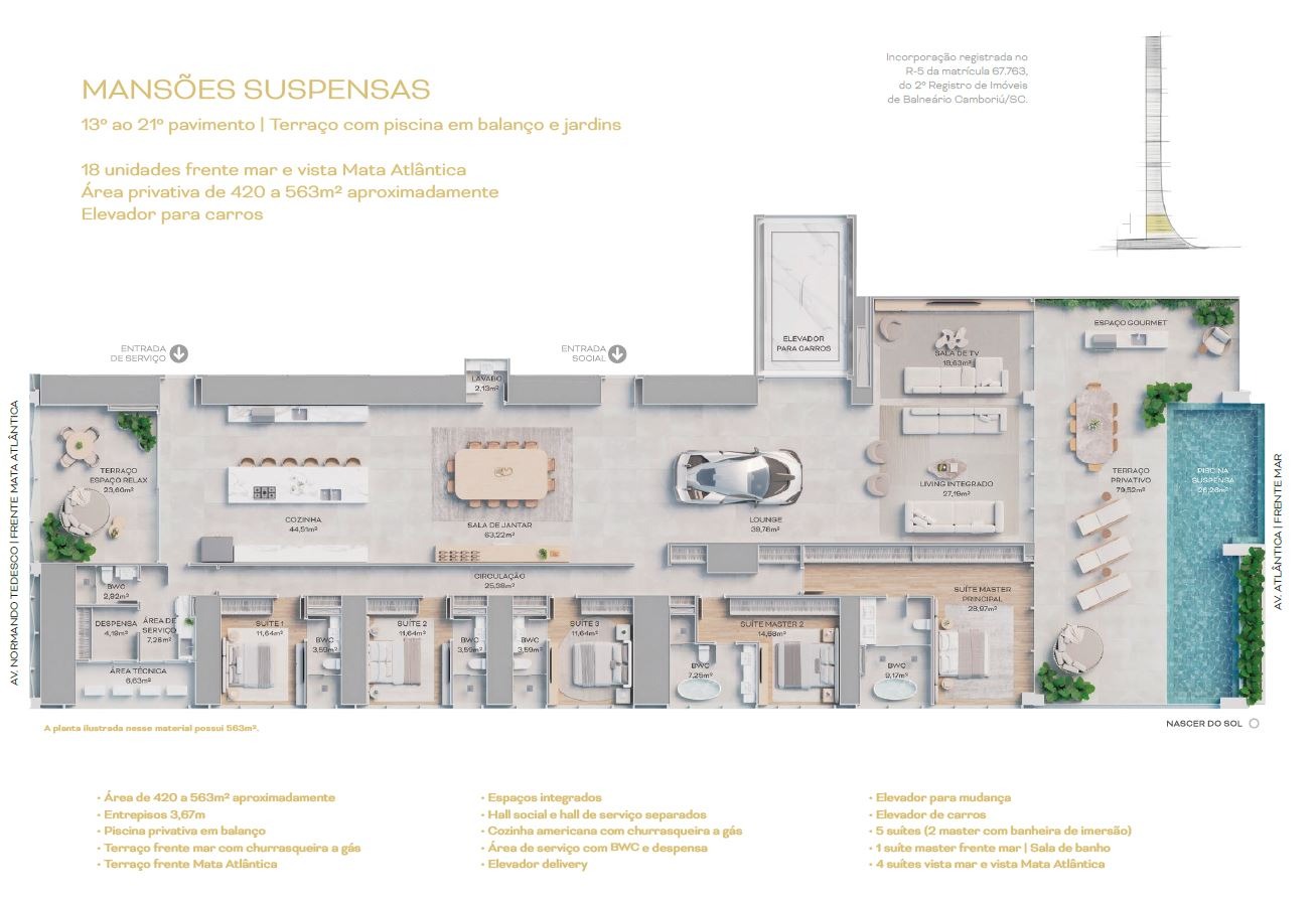 Apartamento, 5 quartos, 300 m² - Foto 5