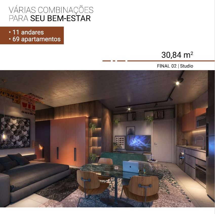 Flat/Apart Hotel, 1 quarto, 30 m² - Foto 8