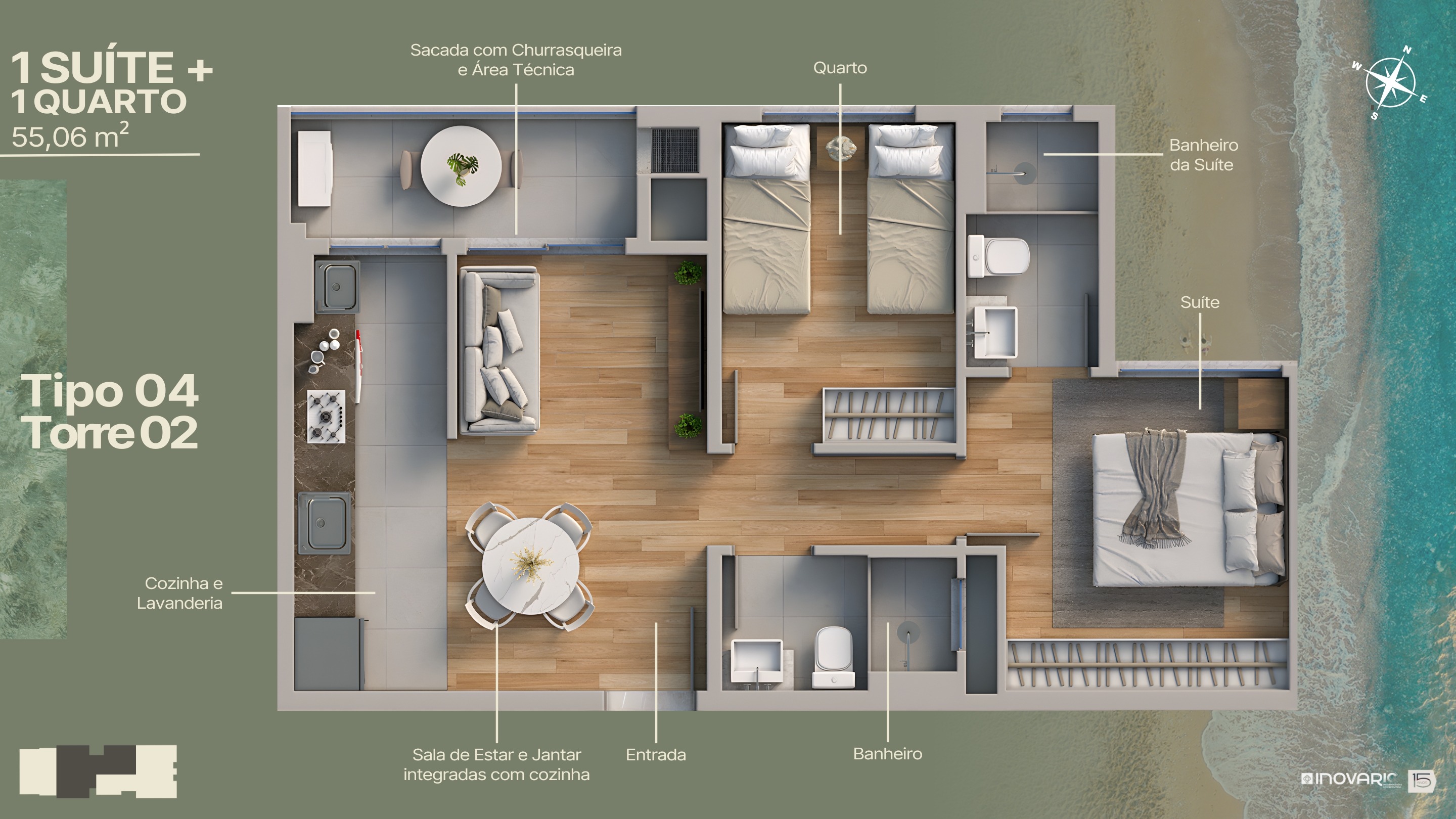 Apartamento, 3 quartos, 65 m² - Foto 15