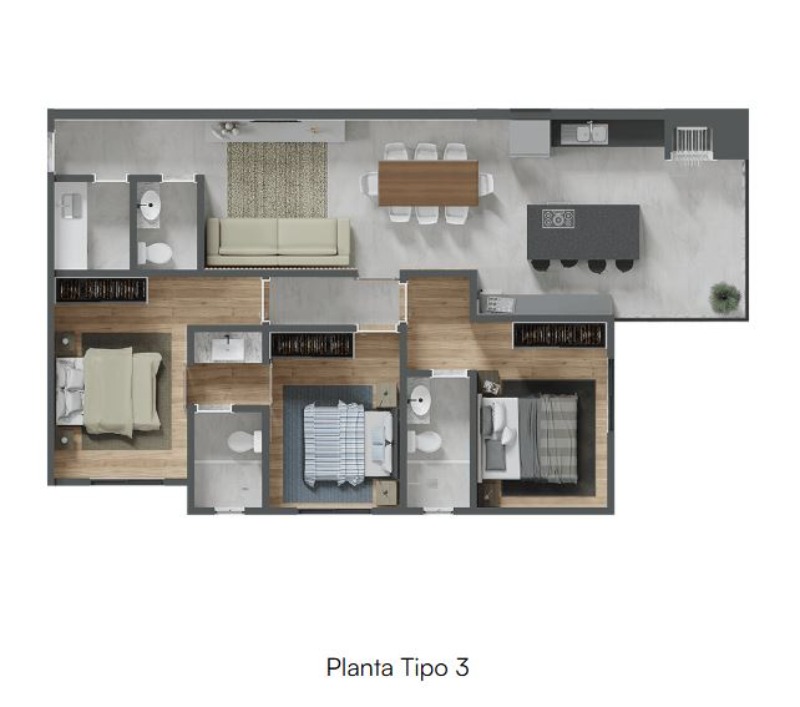 Apartamento, 3 quartos, 100 m² - Foto 25