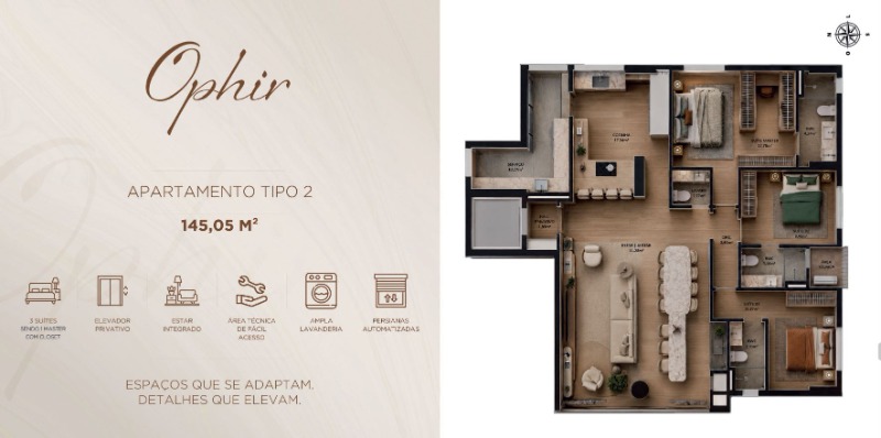 Apartamento, 3 quartos, 145 m² - Foto 19