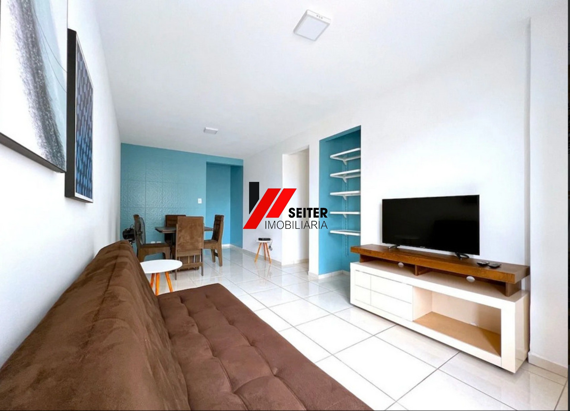Apartamento mobiliado para locação no centro de Florianopolis