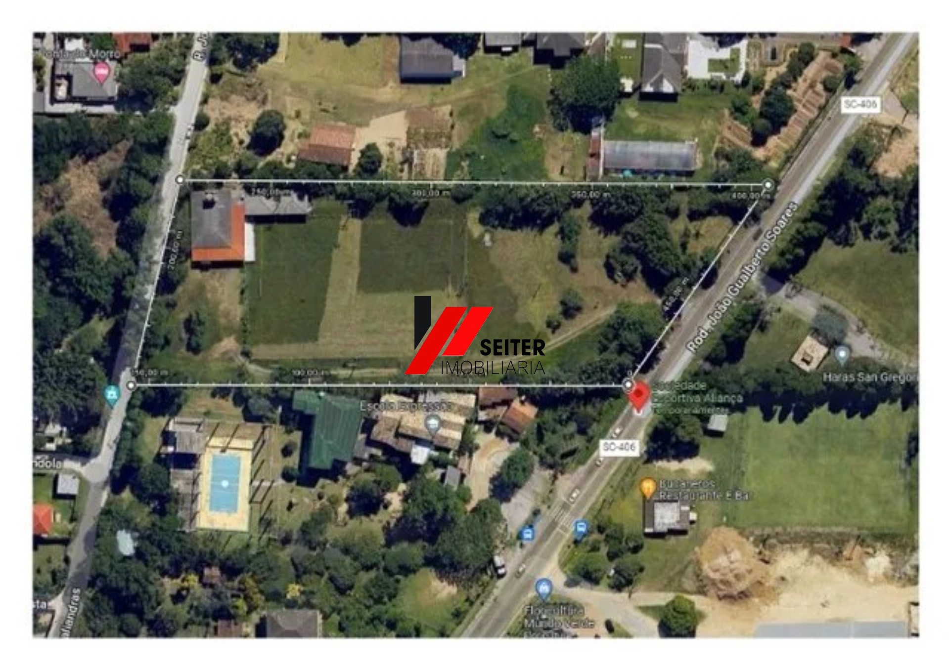 Terreno à venda no bairro Ingleses do Rio Vermelho no Norte da Ilha