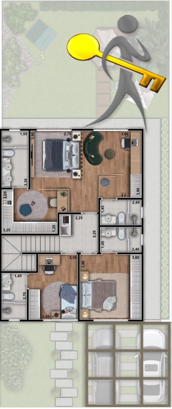 Casa, 4 quartos - Foto 22