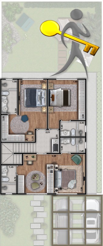 Casa, 4 quartos - Foto 24