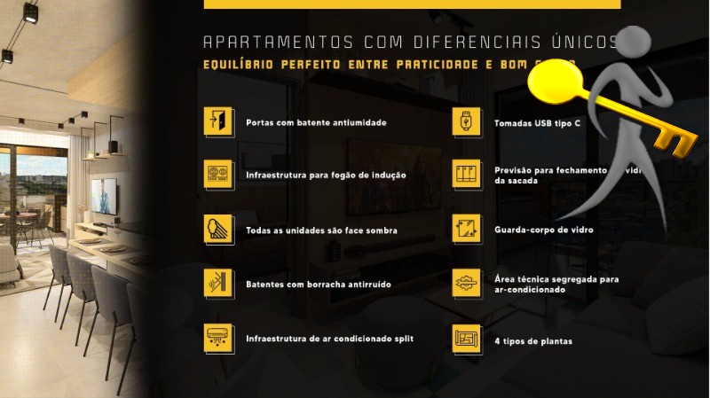 Apartamento, 2 quartos, 50 m² - Foto 4