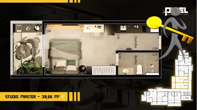 Apartamento, 2 quartos, 50 m² - Foto 26