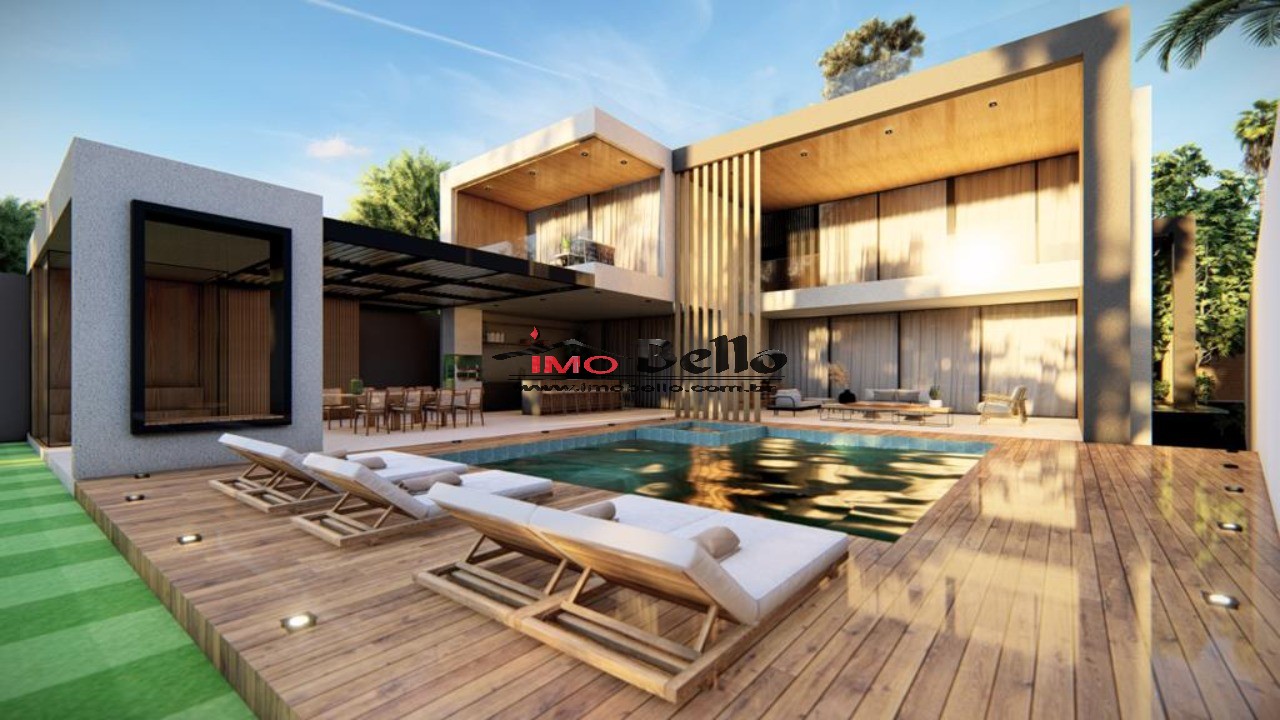 Luxuosa mansão de 5 quartos na Barra da Tijuca: 5 suítes, 7 banheiros, 6 vagas e 1.417m² de puro requinte no Rio de Janeiro-RJ!