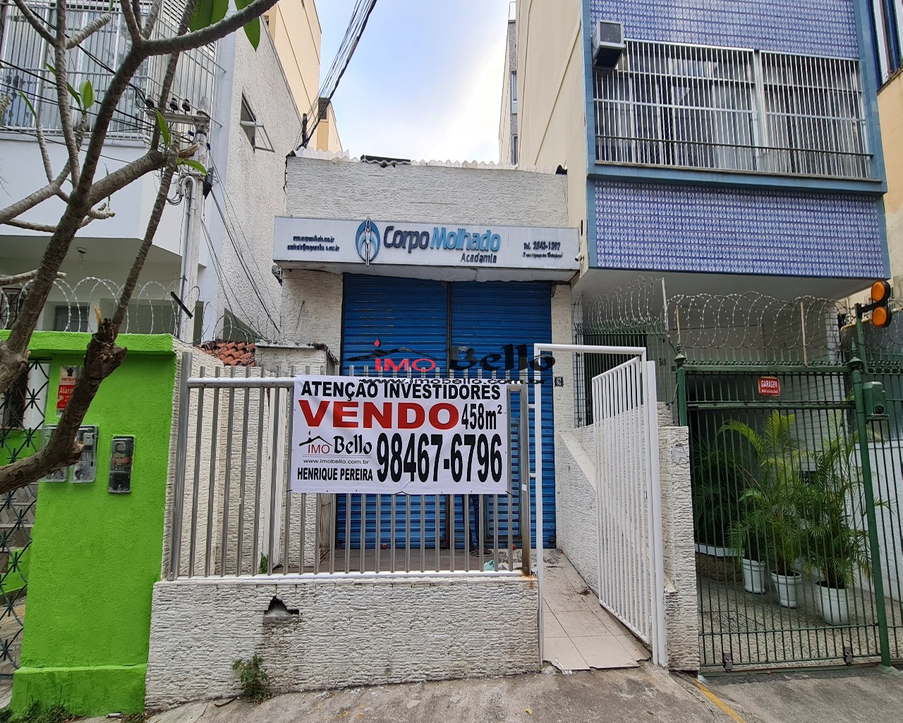 Excelente oportunidade de investimento: Loja comercial à venda em Botafogo, Rio de Janeiro-RJ, 4 salas, 3 banheiros, 2 vagas, 458m².