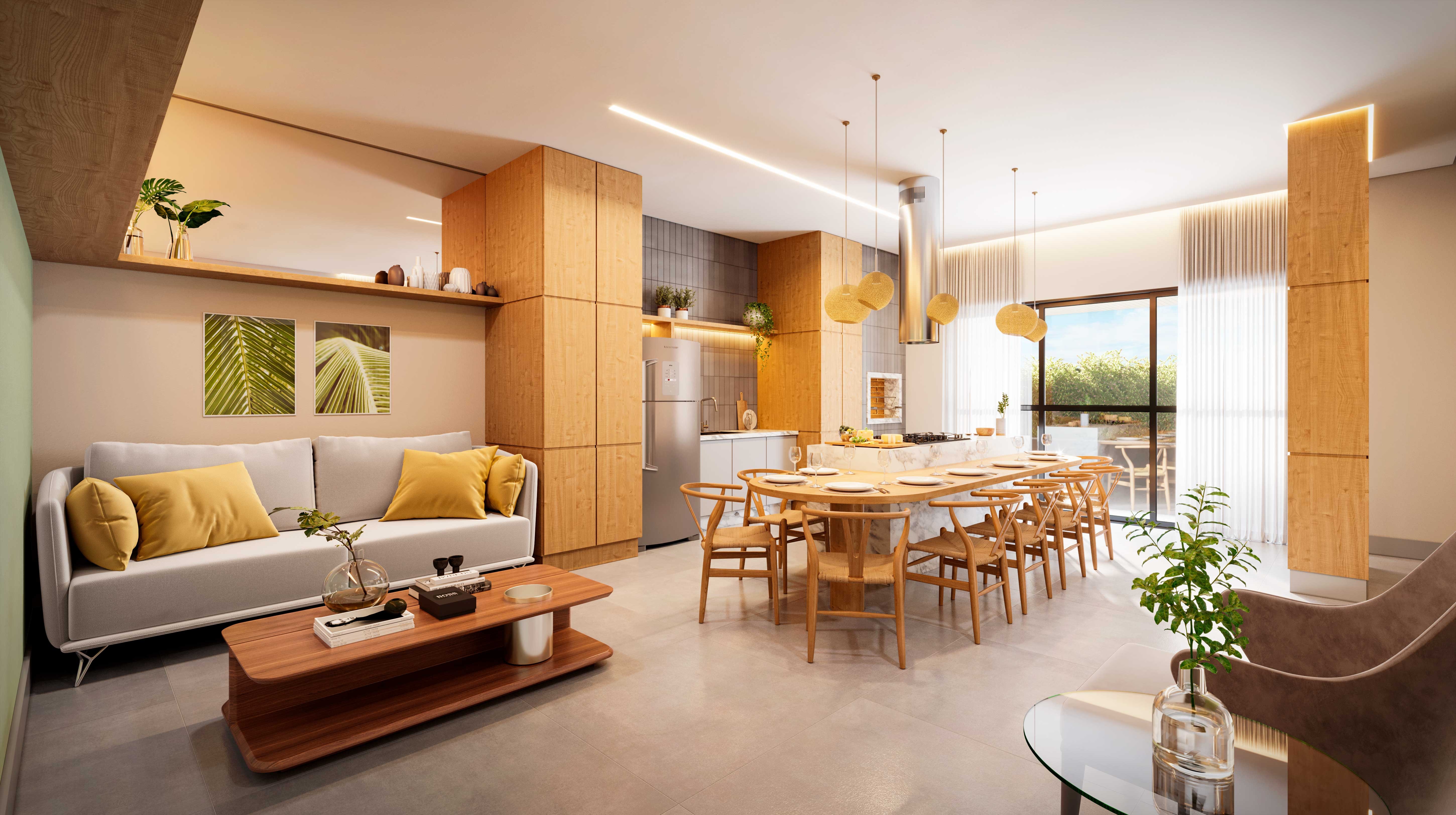 Apartamento Residencial CROMA no Bigorrilho- 68,26m² com 02 Domitórios.