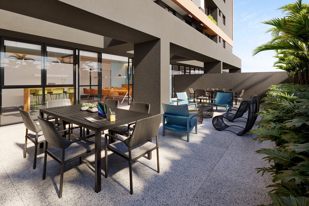 Apartamento residencial croma no bigorrilho- 68,26m² com 02 